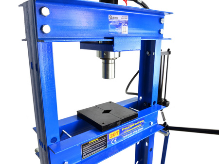 GEKO PRASA HYDRAULICZNA Z MANOMETREM 20T