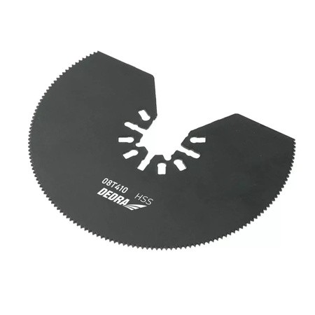 DEDRA Tarcza półokrągła do metalu HSS śred. 80mm