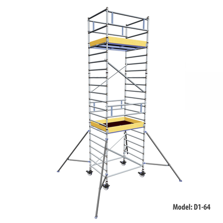 Faraone wieża jezdna Top System 135 X 180 CM 7,4M D1-64