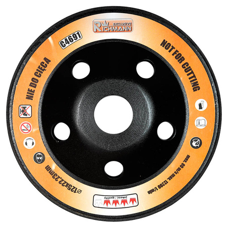 RICHMANN TARCZA DIAM DO SZLIF BETONU TURBO 125MM C4691