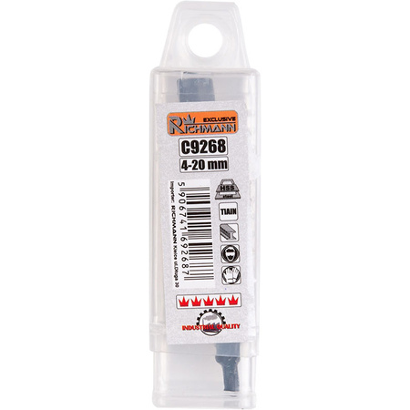 RICHMANN WIERTŁO STOPNIOWE SPIRALNE DO METALU 4-32 C9269