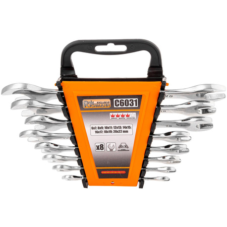 Richmann komplet kluczy płaskich 6-22mm 8 elementów C6031