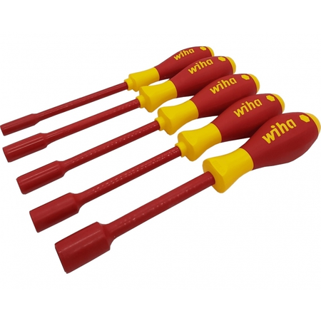 WIHA ZESTAW WKRĘTAKÓW SoftFinish electric 5 Elementów 294663 