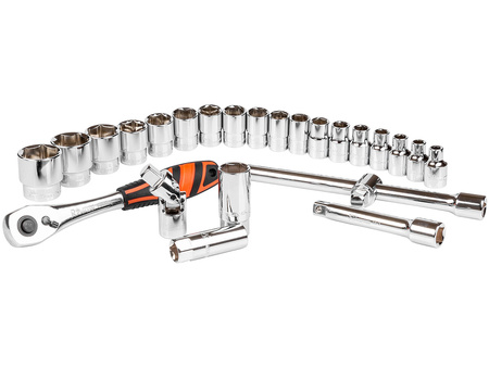Richmann wkład zestaw nasadek 1/2 8-3mm 25elementów z grzechotką C1205