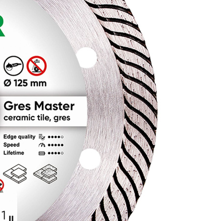 DISTAR Diamentowa tarcza 1A1R 125 Gres Master