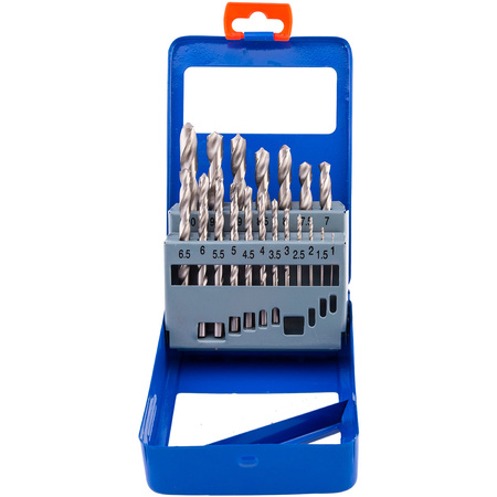 RICHMANN KOMPLET WIERTEŁ DO METALU 1-10MM 19EL. C9405