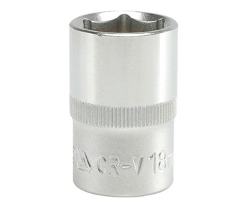 YATO NASADKA SZEŚCIOKĄTNA 1/2" KRÓTKA 18mm