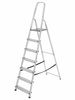 AwTools drabina aluminiowa wolnostojąca 7 stopni udźwig 125kg