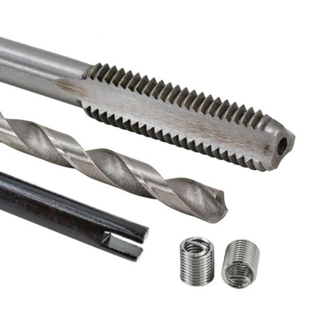 AwTools zestaw do naprawy gwintów M12x1.75 20 szt.