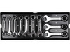 Richmann wkład klucze krótkie płasko oczkowe 10-19mm C1230