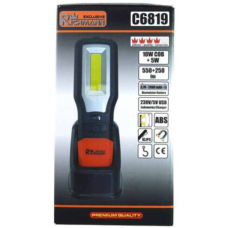 Richmann lampa akumulatorowa ze stacją ładującą 10W + 5W C6819