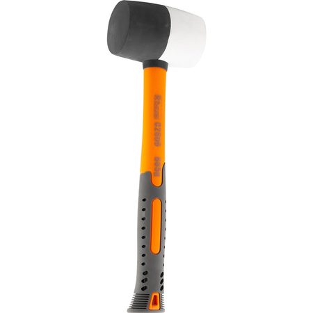 RICHMANN MŁOTEK GUM.60 FIBERGLASS BIAŁO-CZARNY C2606