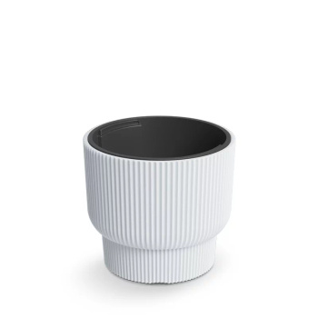 PROSPERPLAST Doniczka Milly-biały DBMLR300-S449