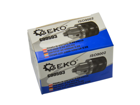 GŁÓWKA DO WIERTARKI 13mm-B16-KLUCZYK G00503