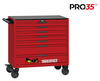Wózek narzędziowy TKW37R663T PRO35TM wraz z zestawem narzędzi - 663 elementy