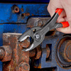 Knipex szczypce z funkcją chwytu od czoła i z boku 200mm 8201200