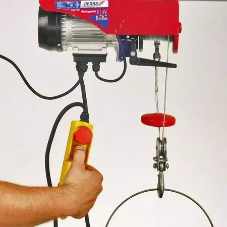 DEDRA WCIĄGARKA ELEKTRYCZNA 550W 125/250 KG