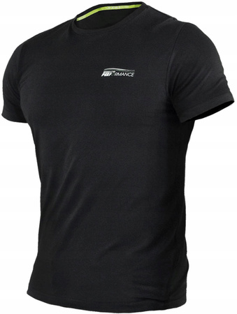 STALCO T-SHIRT MĘSKI CZARNY PERFORMANCE