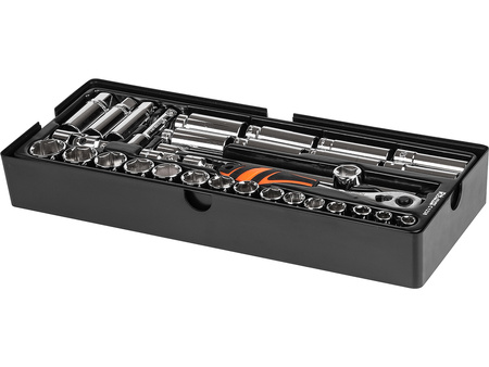 Richmann wkład zestaw nasadek 3/8" z grzechotką 33 elementy 8-24mm C1238