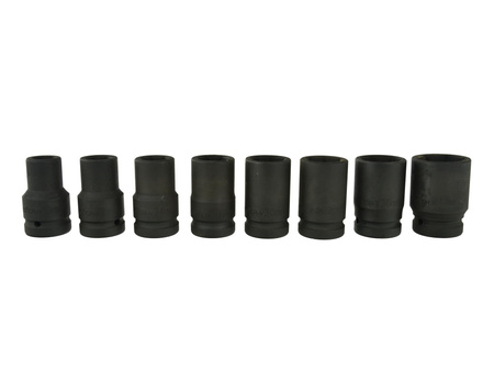 Geko komplet nasadek udarowych 1" 19-41mm 8 elementów