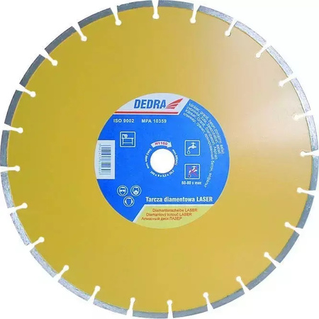 DEDRA TARCZA LASER 230x22,2mm