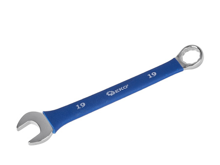 GEKO Klucze płasko-oczkowe z gumowym uchwytem 6-32mm 25 elementów G11147