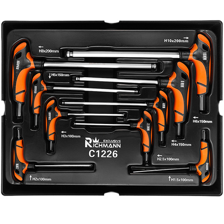 Wózek warsztatowy Richmann z Nadstawką C1274 komplet z wyposażeniem 337 elementów