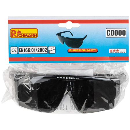 RICHMANN OKULARY CZARNE REGULACJA ZAUSZ C0000