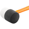 RICHMANN MŁOTEK GUM.60 FIBERGLASS BIAŁO-CZARNY C2606