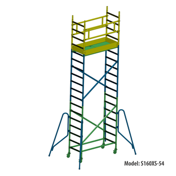 Faraone wieża jezdna Top Flex 75 X 160 CM 6,08M S160XS-54