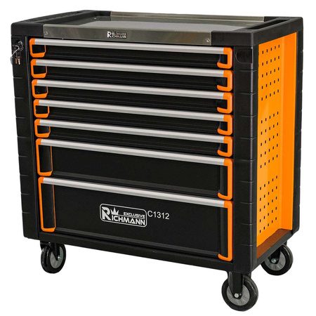 Richmann wózek warsztatowy z wyposażeniem - szeroki 268 elementów C1313