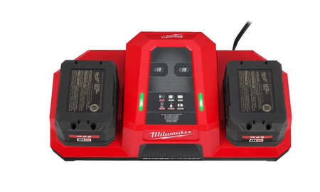 Milwaukee ładowarka dwa gniazda M12-18FC 4932492531
