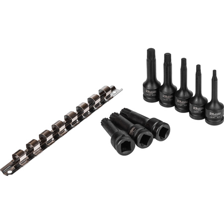 Richmann zestaw nasadek udarowych Spline 1/2" 8 elementów C6952