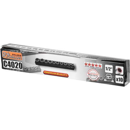 Richmann zestaw nasadek udarowych 1/2" 10-24mm 10 elementów C4020