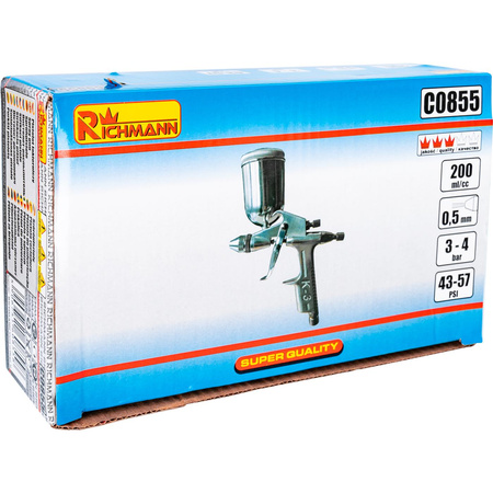 RICHMANN PISTOLET LAKIERNICZY MINI ZAPRAWEK 0,2L C0855