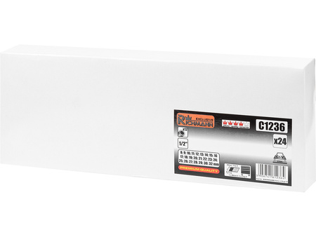 Richmann wkład nasadki1/2" 12-kątne 8-32mm 24 elementy C1236