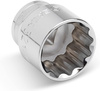 SATA zestaw 25 kluczy nasadowych 1/2" w metalowej kasetce z grzechotką