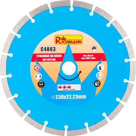 RICHMANN TARCZA DIAMENTOWA SEGMENTOWA 230MM C4803