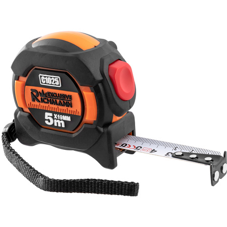 RICHMANN MIARA ZWIJANA 5M/19MM AUTOSTOP DWUSTRONNA C1025