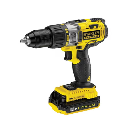 Stanley wiertarko-wkrętarka udarowa 18V 2 x 2,0Ah LI-ION Kufer Walizka FMC625D2-QW