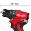 Milwaukee wkrętarka akumulatorowa M12BLDDRC-0 40Nm BL