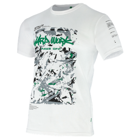 STALCO T-SHIRT BONO PAINTER BIAŁY