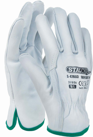 STALCO RĘKAWICE SKÓRZANE S-SKIN SOFT PREMIUM