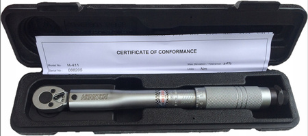 Honiton klucz dynamometryczny 1/4" 5-25nm
