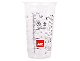 APP CUP ECO 500 KUBEK DO MIESZANIA FARB I LAKIERÓW Z PODZIAŁKĄ TRANSPARENTNY 500ML