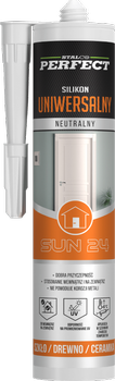 STALCO SILIKON UNIWERSALNY NEUTRALNY BEZBARWNY 280 ML PERFECT S-64824