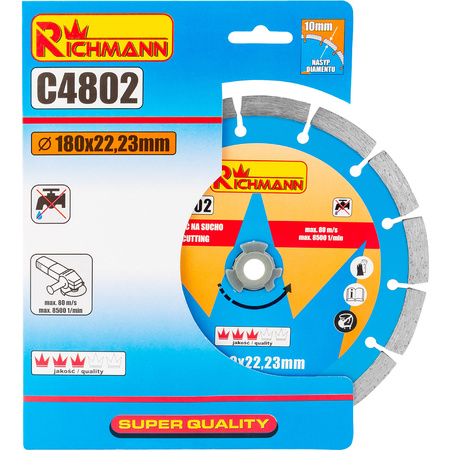 RICHMANN TARCZA SEGMENTOWA 180mm C4802
