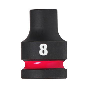 MILWAUKEE NASADKA UDAROWA KRÓTKA 1/2" 8mm