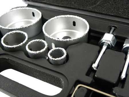 Geko zestaw otwornic wolframowych 22-73mm 9 elementów