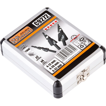 Richmann wiertła stopniowe spiralne do metalu 4-32 C9272